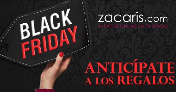 Black Friday en Zacaris 2016, calzado barato, chollo