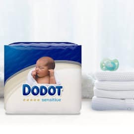 Pañales Dodot Sensitive tallas 2, 3, 4 y 5 baratos, pañales baratos, productos para bebé baratos
