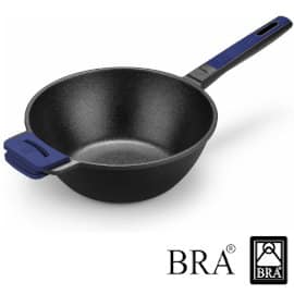 Wok de aluminio fundido BRA Advanced barato, menaje de cocina barato, ollas baratas