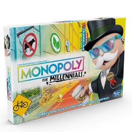 Juego de mesa Monopoly Millennials Edition barato, juegos de mesa baratos