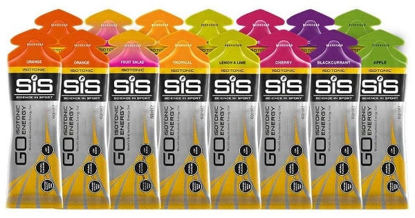 Pack de 15 geles isotónicos Science in Sport SiS Go baratos, gel isotónico barato, ofertas nutrición deportiva, chollo