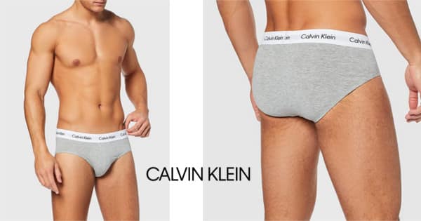 Pack de 3 calzoncillos Calvin Klein baratos. Ofertas en ropa interior, ropa interior barata, chollo