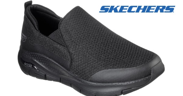 Zapatillas sin cordones Skechers Arch Fit baratas, zapatillas de marca baratas, ofertas calzado, chollo