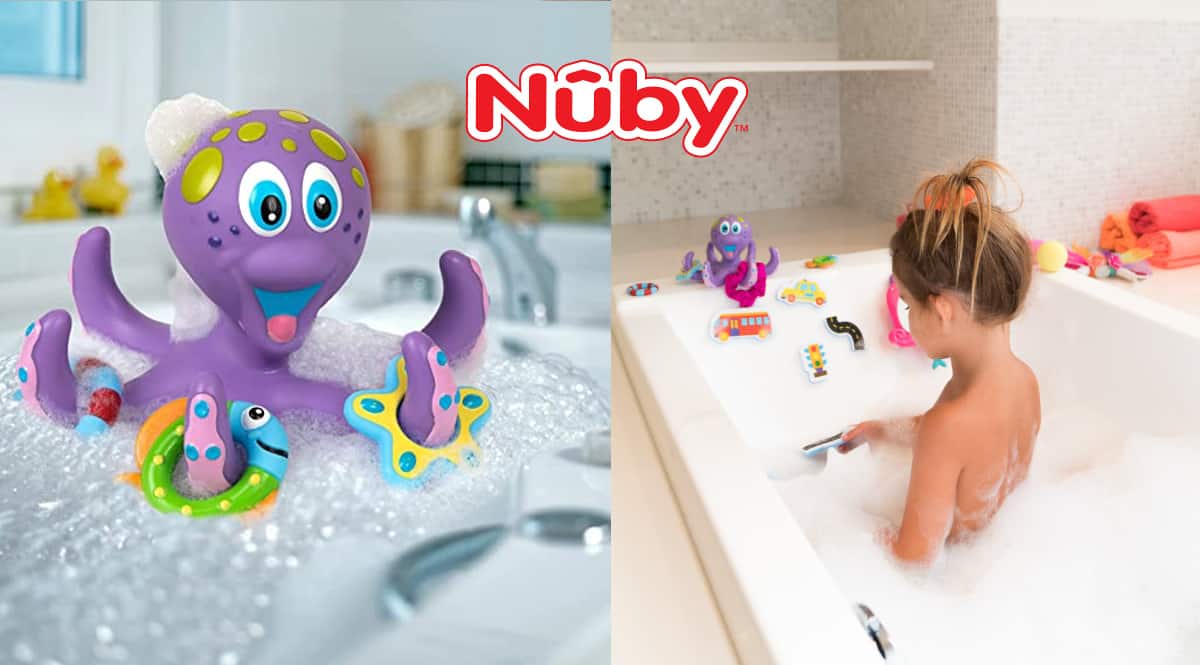 Juguete para el baño Nûby Pulpo Flotante barato, juguetes baratos, ofertas para niños chollo
