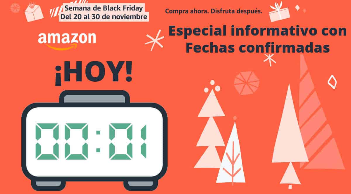 Black Friday Amazon cuándo empieza 2020, chollo informativo