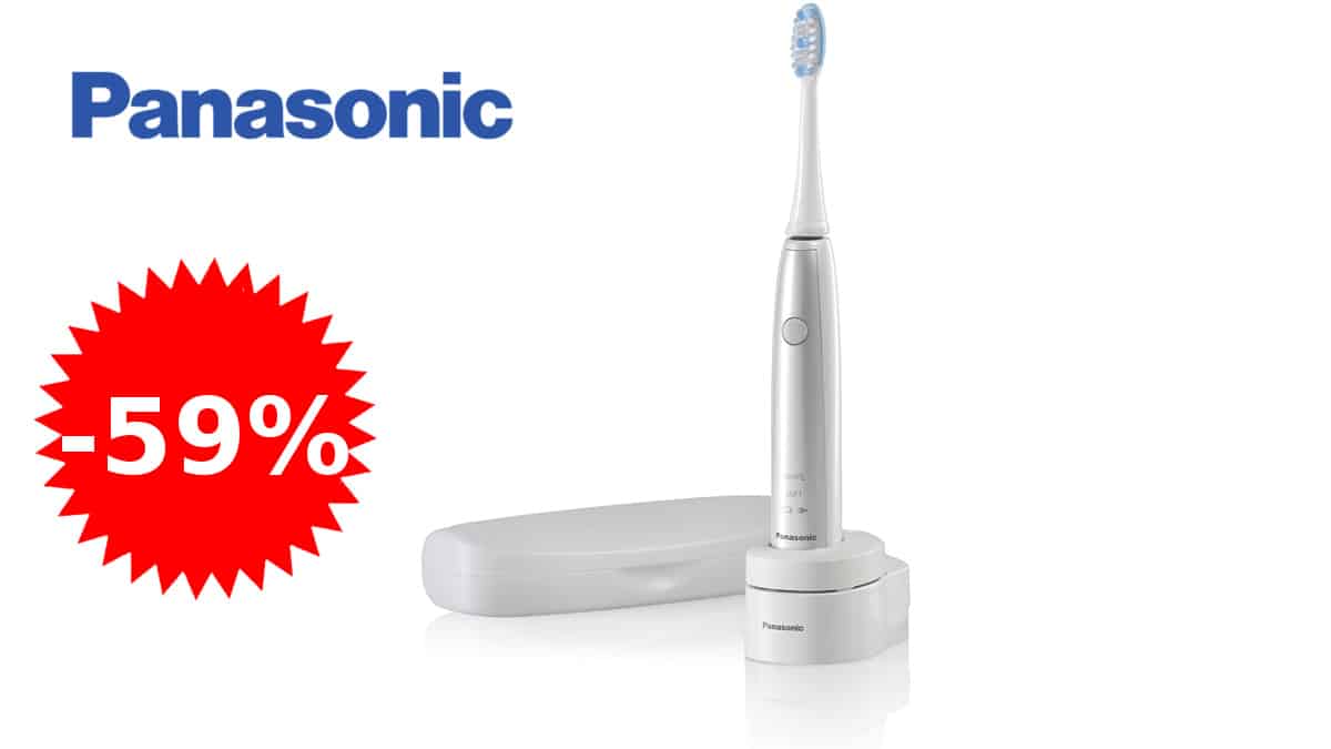Cepillo de dientes sónico eléctrico Panasonic EW-DL82 barato, cepillos de dientes baratos, ofertas cuidado personal, chollo
