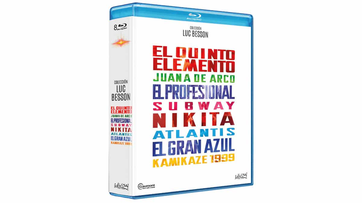 Colección 8 películas de Luc Besson en Blu-ray baratas, películas en Blu-ray baratas, chollo