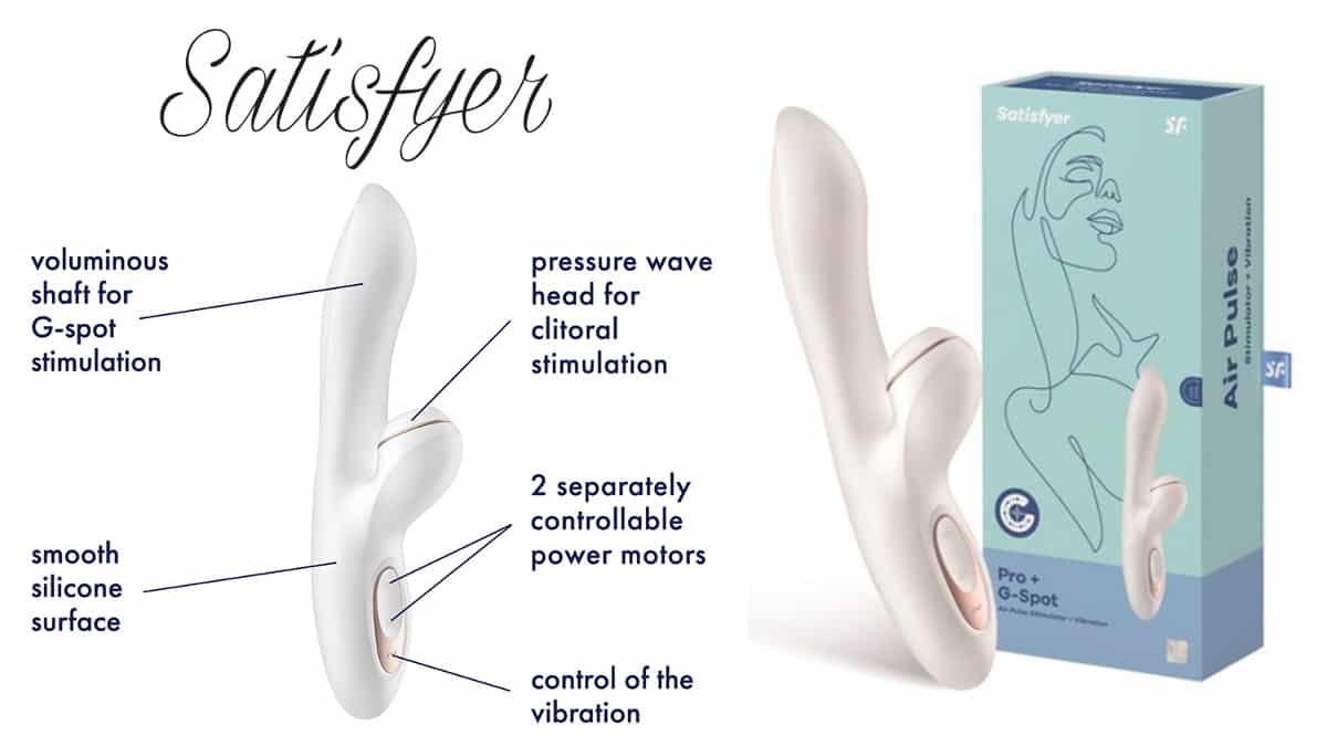 Estimulador de clítoris Satisfyer Pro + G-Spot barato, juguetes sexuales baratos, ofertas para ti chollo