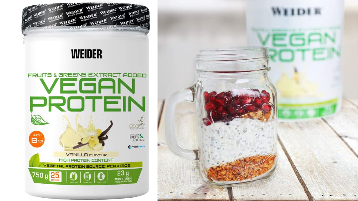 Proteína Weider Vegan Protein barata, proteinas baratas ofertas alimentación, chollo