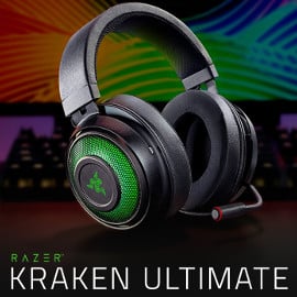 Auriculares gaming RGB Razer Kraken Ultimate baratos, auriculares baratos