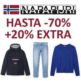 Descuento EXTRA Napapijri, ropa de marca barata, ofertas en ropa de marca