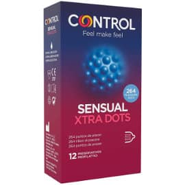 Preservativos Control Xtra Dots baratos, condones de marca baratos, ofertas supermercado