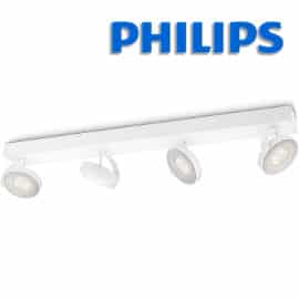 Regleta LED Philips myLiving Clockwork barata, lámparas de marca baratas, ofertas iluminación hogar
