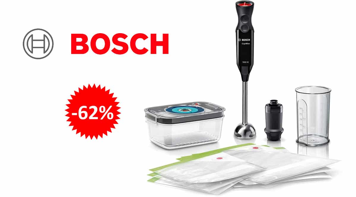 Batidora de mano 1000W Bosch MS6CB61V1 ErgoMixx Style barata, batidoras baratas, ofertas en pequeños electrodomesticos chollo