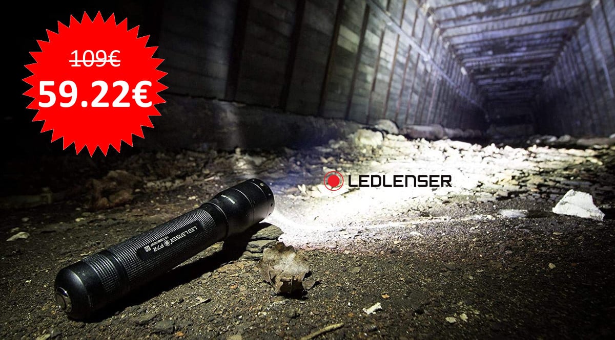 Linterna recargable Led Lenser P7R barata. Ofertas en linternas, linternas baratas, chollo