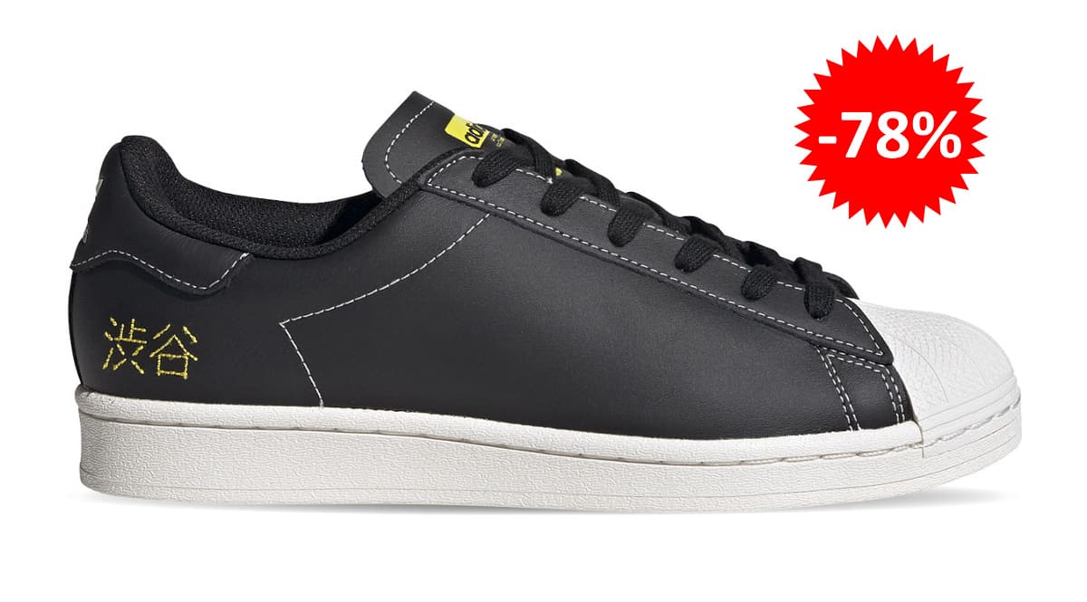 Zapatillas unisex Adidas Originals Superstar Pure baratas, calzado de marca barato, ofertas en zapatillas chollo