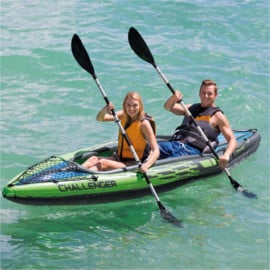 Kayak hinchable Intex Challenger K2 barato. Ofertas en kayaks, kayaks baratos
