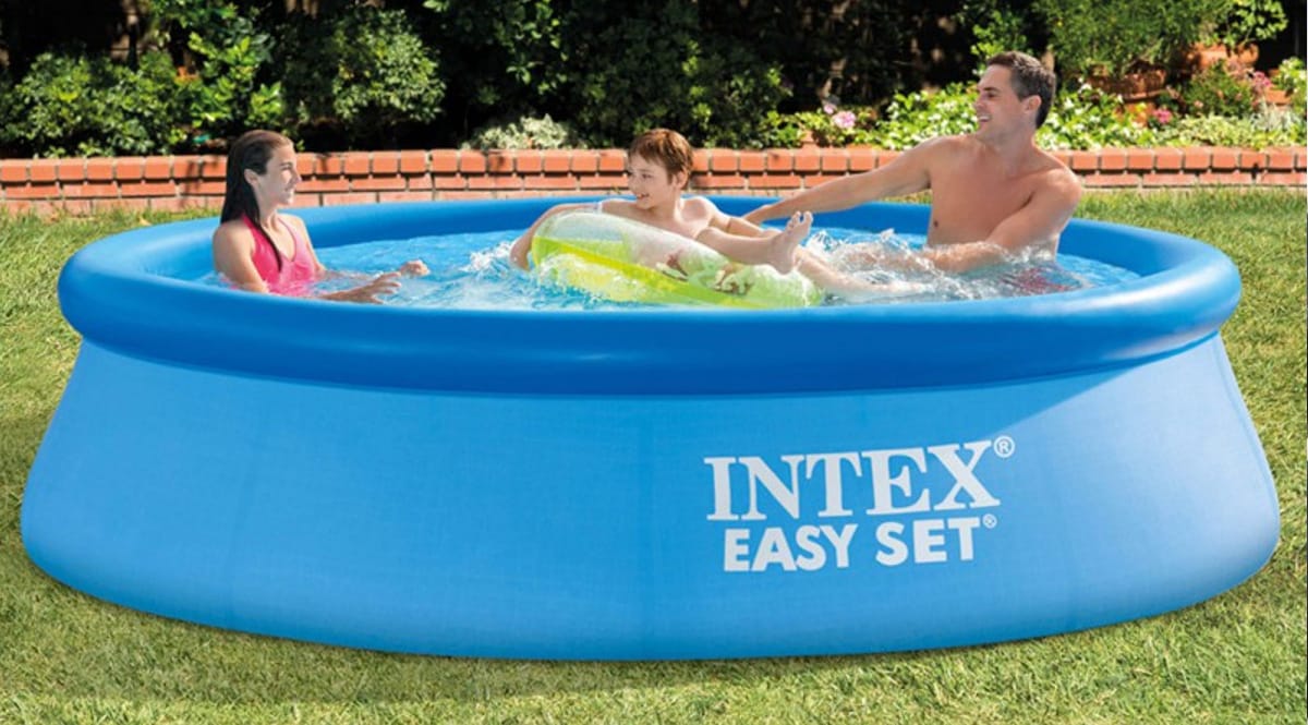 Piscina hinchable INTEX Easy Set 28122NP barata, piscinas hinchables de marca baratas, ofertas hogar y jardín, chollo