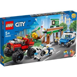 ¡¡Chollo!! LEGO City Policía: Atraco del Monster Truck (60245) sólo 36.98 euros.