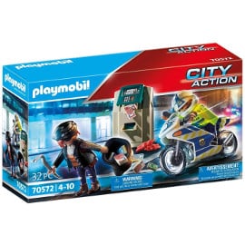 ¡Precio mínimo histórico! Playmobil City Action Moto de Policía sólo 9.59 euros.