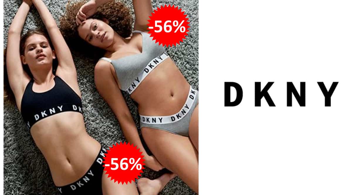 Ropa interior para mujer DKNY barata, ropa interior de marca barata, ofertas en ropa, chollo
