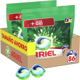 Detergente en cápsulas Ariel Pods Oxy barato, detergente de marca barato, ofertas supermercado