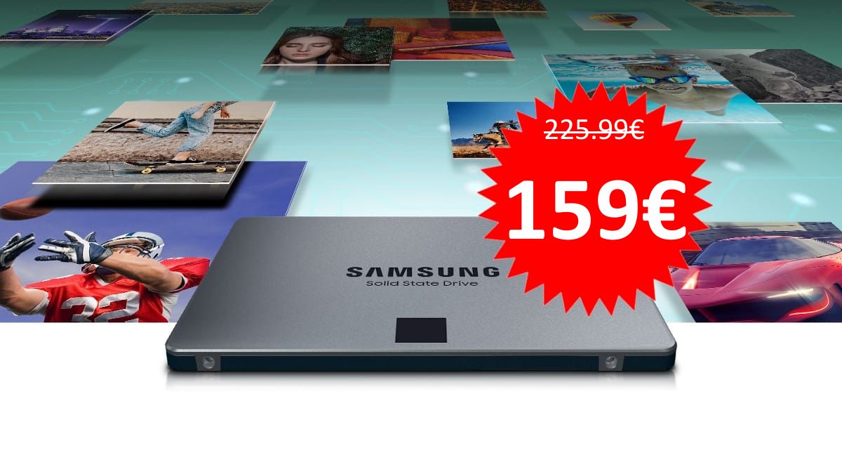 Disco SSD Samsung 870 QVO 2TB barato. Ofertas en discos SSD, discos SSD baratos, chollo