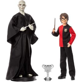 ¡Precio mínimo histórico! Figuras de Harry Potter y Lord Voldemort de Mattel sólo 29.96 euros.
