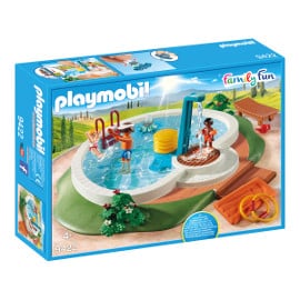 ¡Precio mínimo histórico! Playmobil Piscina Family Fun sólo 16.58 euros. 53% de descuento.