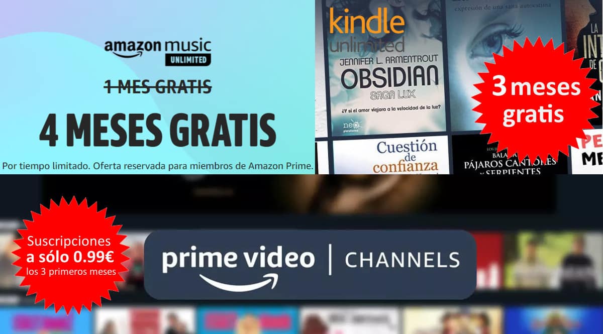 Amazon Prime Day 2021: ¡Promociones ya disponibles! Kindle Unlimited, Music, Prime Video Channels…