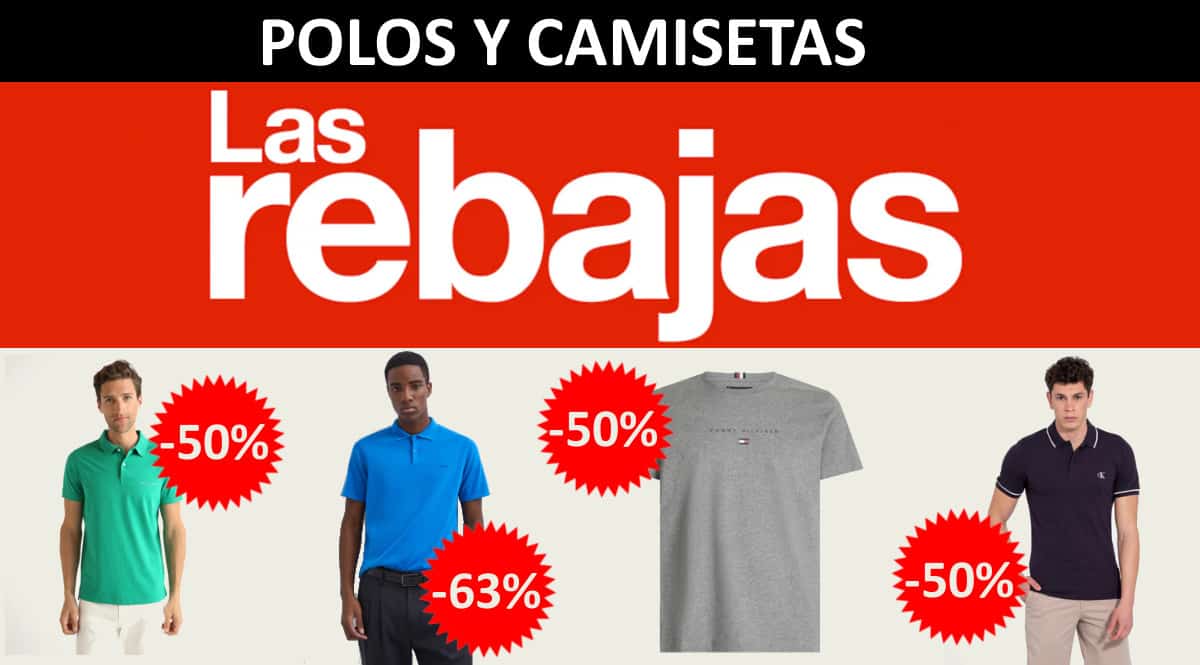 Rebajas El Corte Inglés! 300 Polos camisetas al -50% Blog de Chollos | de Chollos