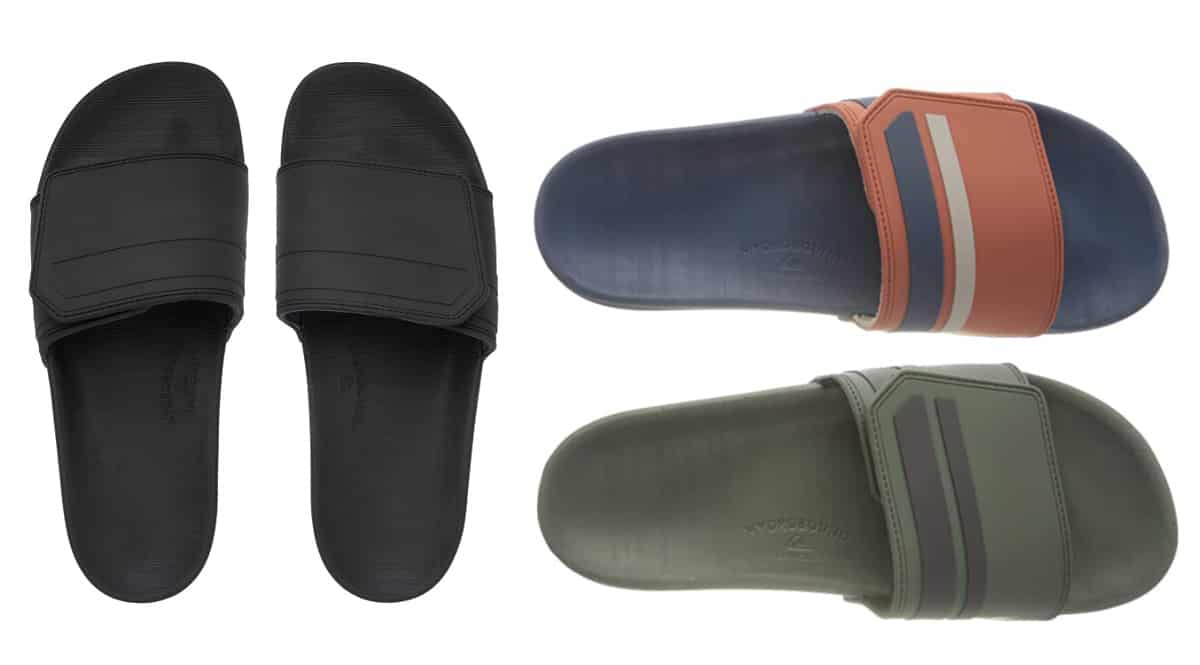 Sandalias Quiksilver Rivi Slide Adjust baratas, calzado de marca barato, ofertas en sandalias chollo