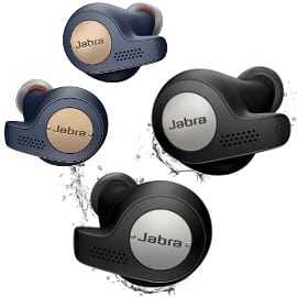 ¡Precio mínimo histórico! Auriculares deportivos Bluetooth Jabra Elite Active 65t sólo 69.99 euros. Te ahorras 50 euros. En negro y en azul.