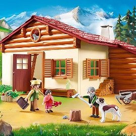 ¡¡Chollo!! Playmobil Heidi en la Cabaña de los Alpes sólo 42 euros.