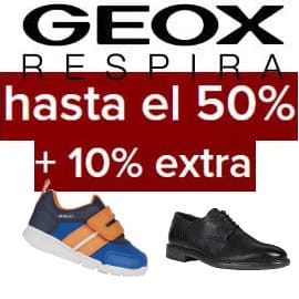 Rebajas en Geox, calzado de marca barato, ofertas en calzado para niño y adulto