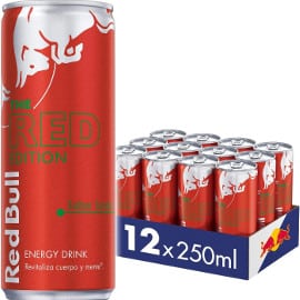 ¡¡Chollo!! 12 latas (250ml cada una) de Red Bull Sandía sólo 12 euros.