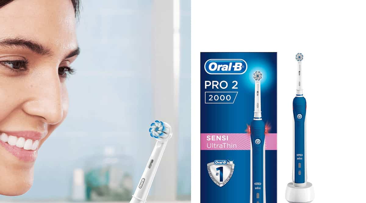 Cepillo eléctrico Oral-B Pro 2000 Sensi Ultrathin barato, cepillos electricos baratos, ofertas cuidado personal