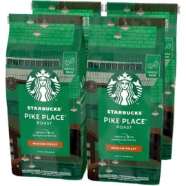 Pack de 4 bolsas de café Starbucks Pike Place en grano barato. Ofertas en supermercado