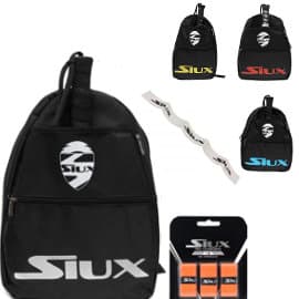 Pack de pádel Siux barato, mochilas para pádel de marca baratas, ofertas en material deportivo