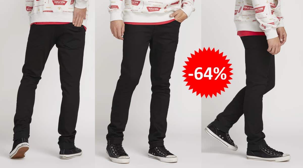 Pantalones Volcom 2X4 Denim 30€. (-64%) | Chollos
