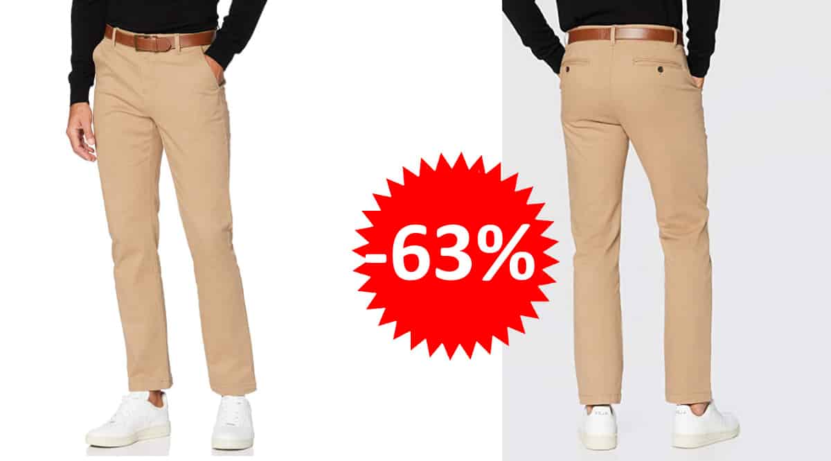 Pantalones chinos meraki baratos, pantalones para hombre de marca baratos, ofertas en ropa, chollo