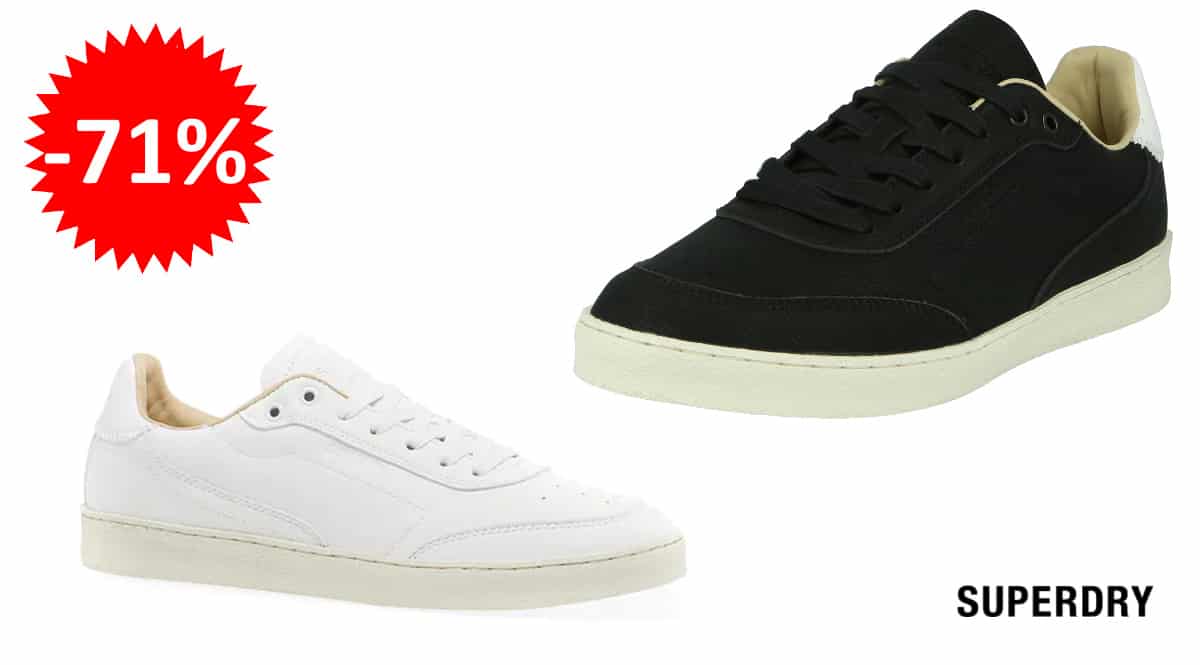 Zapatillas Superdry Premium Sleek Trainer baratas, zapatillas de marca baratas, ofertas en calzado, chollo
