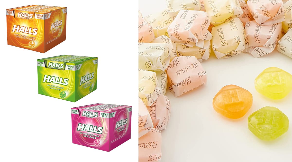 Caramelos Halls baratos, caramelos de marca baratos, ofertas en supermercado