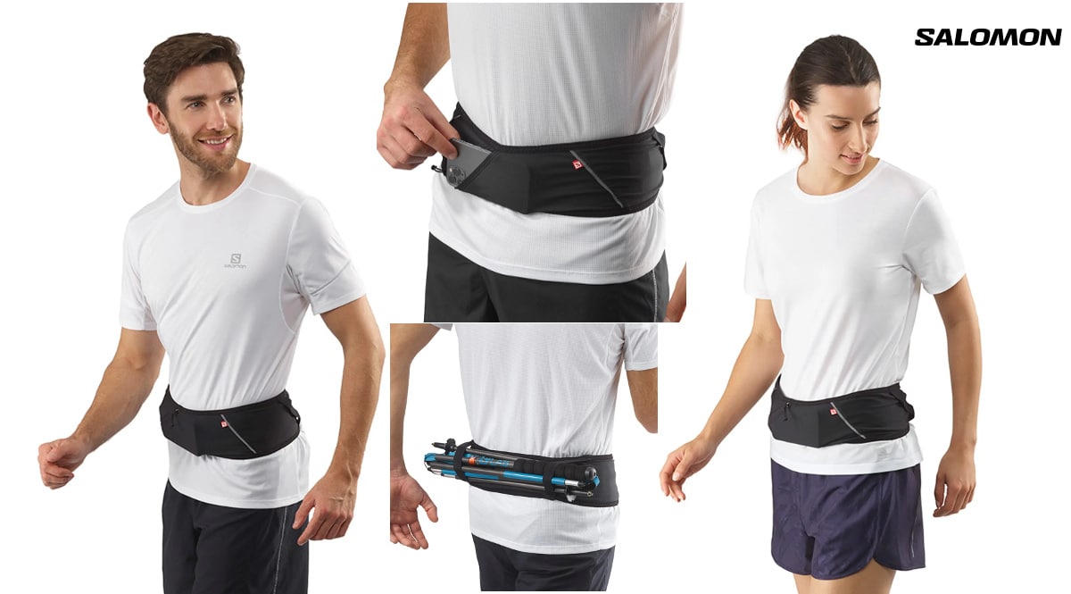 Cinturón de running y trail Salomon Pulse Belt unisex barato, cinturones de correr baratos, ofertas en material deportivo, chollo