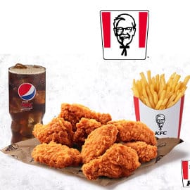Menú KFC barato, ofertas en restaurantes KFC, ofertas en comida rápida