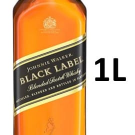 Whisky Johnnie Walker Black Label 1 litro barato. Ofertas en whisky, whisky barato