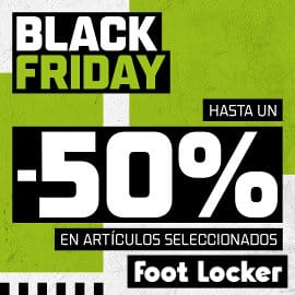 Black Friday en Foot Locker, ropa de marca barata, ofertas en zapatillas