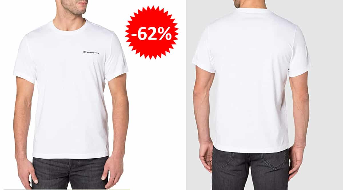 Camiseta Champion Legacy barata, ropa de marca barata, ofertas en camisetas chollo