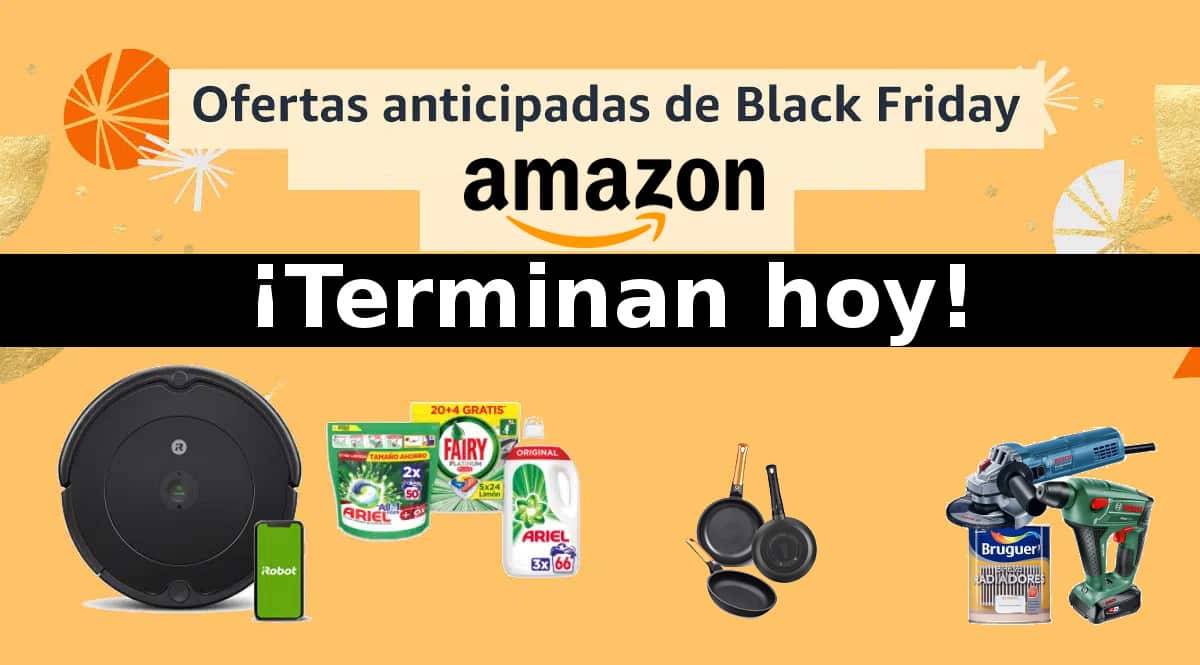 Fin ofertas anticipadas Black Friday Amazon, chollo