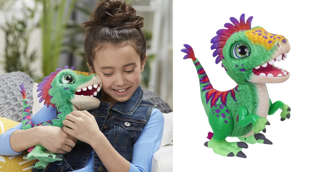 Juguete interactivo Furreal Friends Dinosaurio Rex barato, juguetes baratos, ofertas para niños chollo
